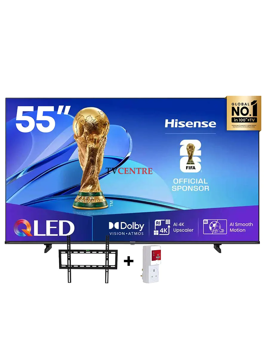 HIsense 55Q6Q 50Inch QLED 4K Vidaa TV Hisense 55″ Q6Q QLED 4K VIDAA Smart TV - 55Q6Q(New Model) - Image 1