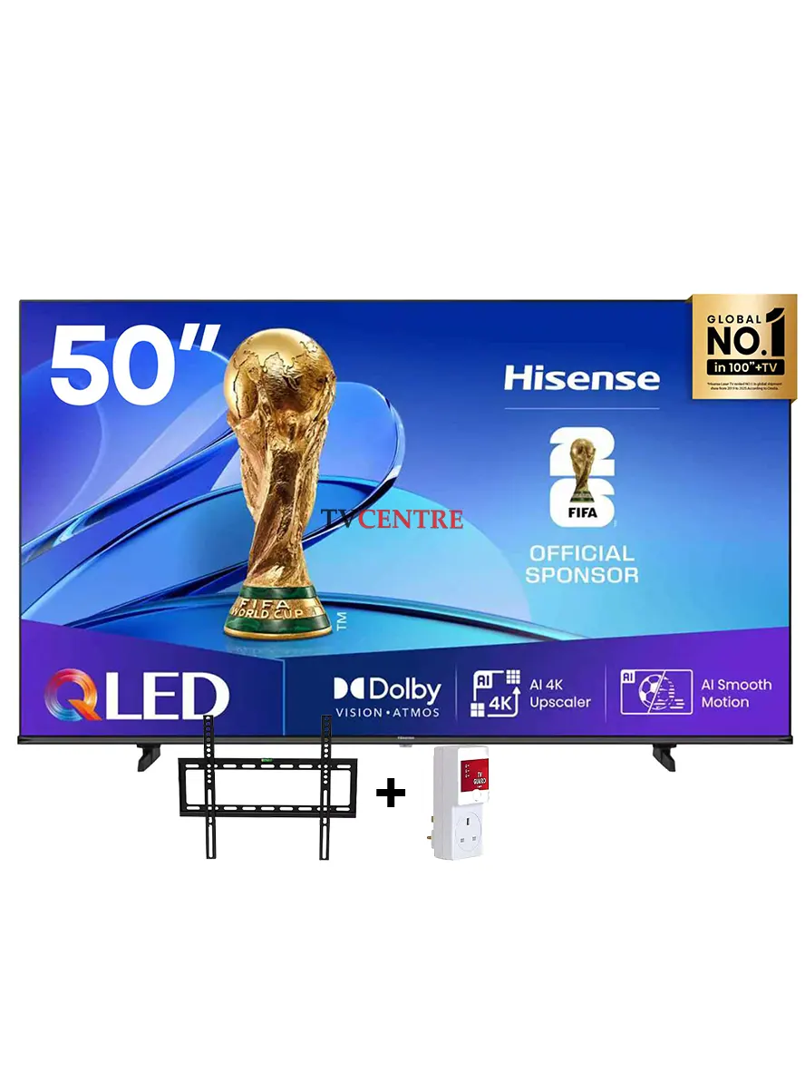 Hisense 50Q6Q 50 Inch QLED 4K Vidaa TV Hisense 50″ Q6Q QLED 4K VIDAA Smart TV - 50Q6Q (New Model) - Image 1