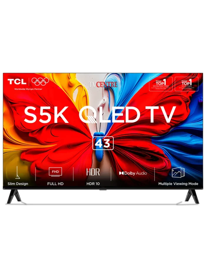 TCL 43" S5K QLED FHD Google TV - 43S5K (2025) - Image 1