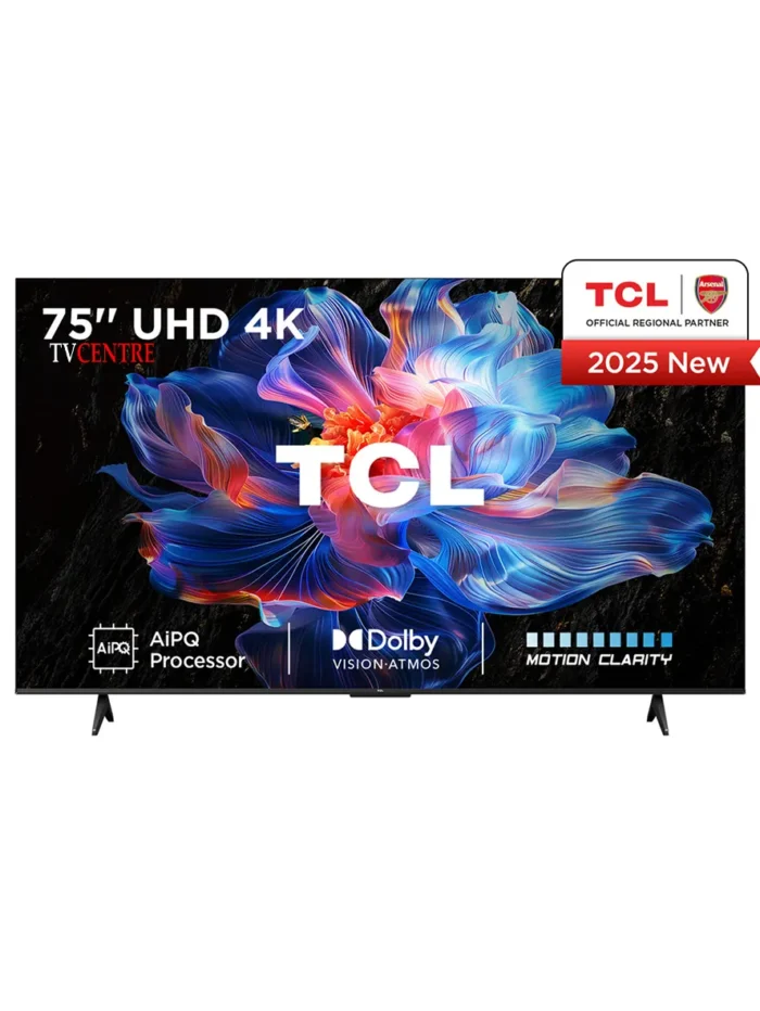 TCL 75" V6C 4K HDR Smart Google TV - 75V6C (2025 Model) - Image 1