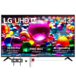 LG 43" 43UA80006LC 4K HDR10 Smart AI webOS TV (New Model)