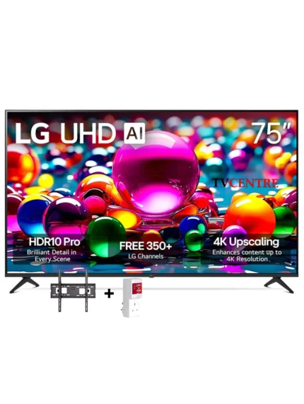 LG 75" 75UA80006LC 4K HDR10 Smart AI webOS TV (New Model)