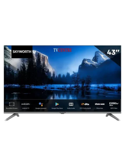 Skyworth 43" E3500 Smart Google Frameless TV - 43E3500G