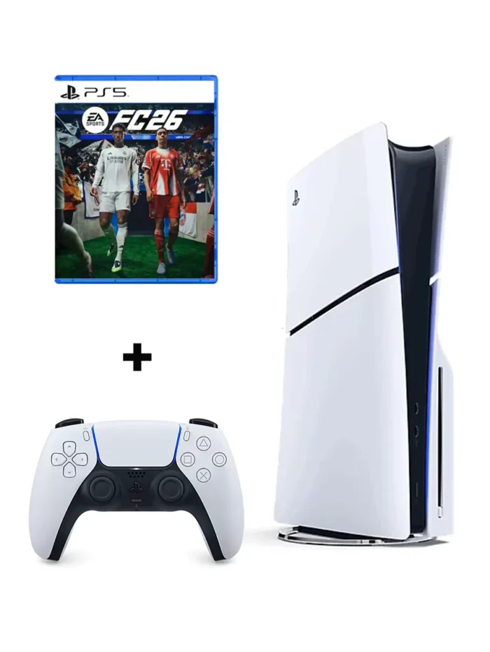 Sony PlayStation 5 (PS5) Slim 1TB Disc Console with FC 26 Game - PS5 Slim - Image 1