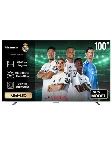 Hisense 100" U7Q 165Hz VRR ULED Mini Led PRO Vidaa TV - 100U7QKEN (New Model)