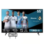 Hisense 55″ A6Q UHD 4K Smart Frameless TV – 55A6QKEN (New Model)
