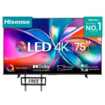 Hisense 75″ Q6Q QLED 4K VIDAA Smart TV - 75Q6Q (New Model)