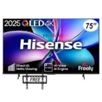 Hisense 75" Q7Q 144Hz VRR QLED 4K UHD Vidaa Smart TV - 75Q7QKEN (New Model)