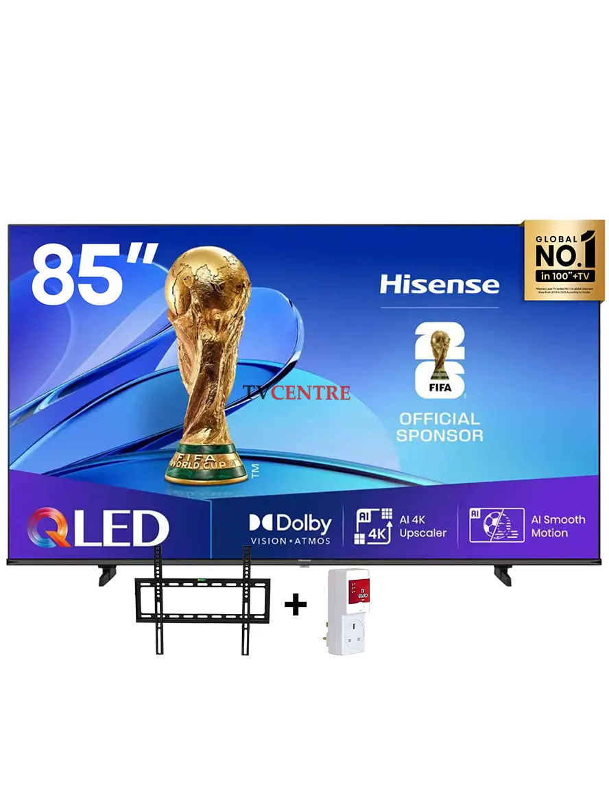 Hisense 85Q6Q QLED 4K Vidaa Smart TV Hisense 85″ Q6Q QLED 4K VIDAA Smart TV - 85Q6Q (New Model) - Image 1