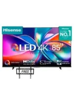 Hisense 85″ Q6Q QLED 4K VIDAA Smart TV - 85Q6Q (New Model)