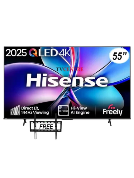 Hisense 55" Q7Q 144Hz VRR QLED 4K UHD Vidaa Smart TV - 55Q7QKEN (New Model)