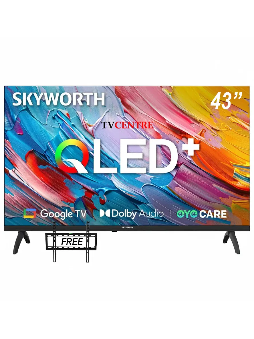 Skyworth 43Q6000H Qled Skyworth 43" Q6000H 2K QLED+ Smart Google TV - 43Q6000H (2026 Model) - Image 1