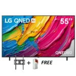 LG 55" 55QNED80A6A QNED AI QNED80 4K Smart TV - AI Magic remote HDR10 webOS25