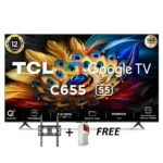 TCL 55″ C655 120Hz 4K QLED Pro Smart Google TV – 55C655