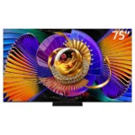 TCL 75-Inch 75C7L 4K SDQ-Mini LED Google TV (New 2026 Model) - up to 288Hz