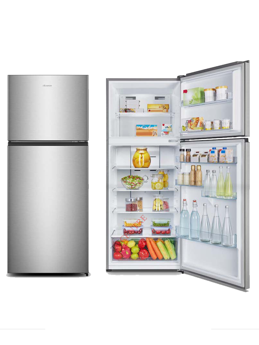 Hisense 424 litres REF418DR Fridge Hisense 424Litres No-Frost Double Door Fridge - REF418DR - Image 1