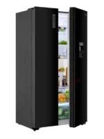 Hisense 541Litres No-Frost Side by Side Fridge - REF558DR-BG Black - Image 3