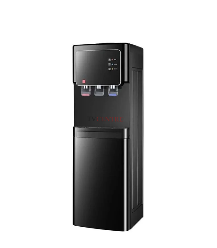 Hisense H96WDTB3S1 dispenser black Hisense Water Dispenser Hot, Normal & Cold (H96WDTB3S1) with Compressor - Black - Image 1