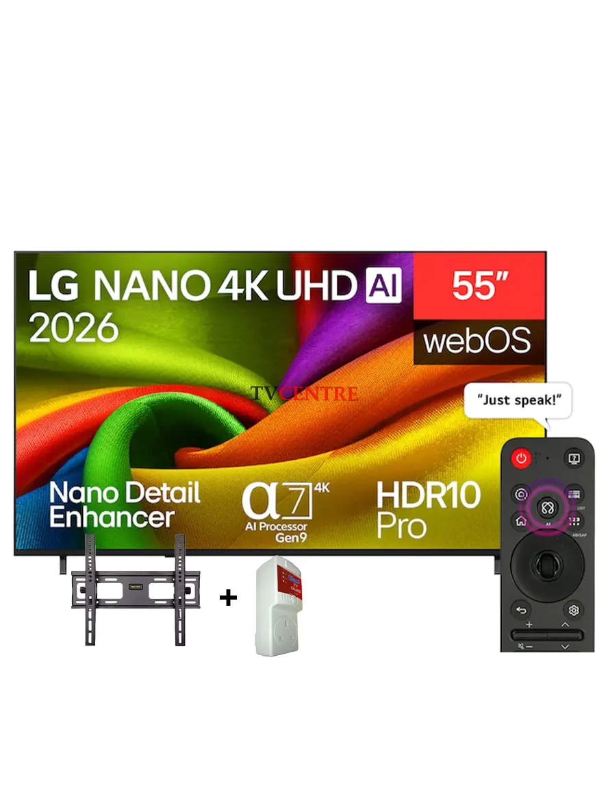 LG 55 inch 55NU840B6LA Webos 4K TV LG 55" NU84 NanoCell 4K AI WebOS Smart TV - 55NU840B6LA - Image 1