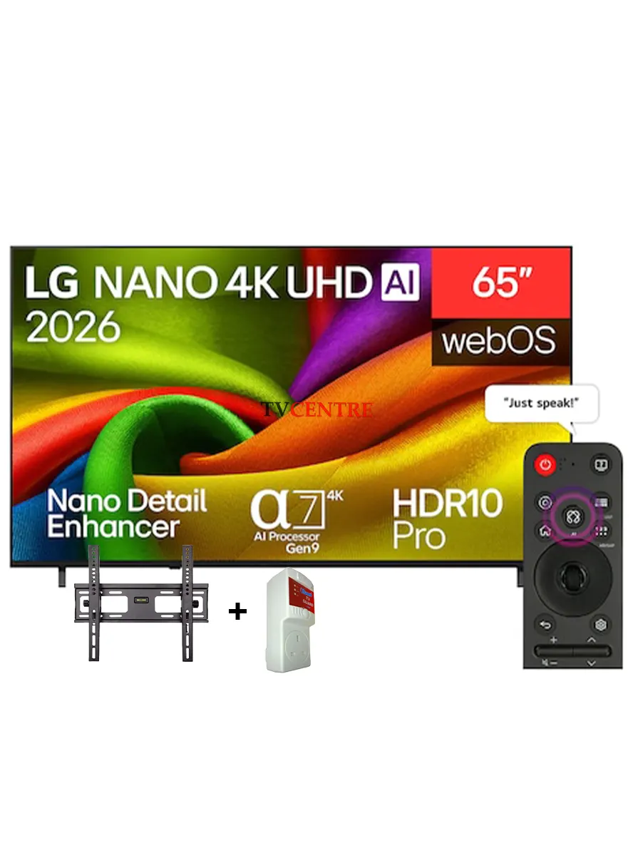 LG 65 inch 65UNU840B6LA Webos 4K TV LG 65" NU84 NanoCell 4K AI WebOS Smart TV - 65NU840B6LA - Image 1