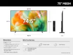 Samsung 85" M80H Class Mini LED 4K Vision AI Smart TV (New Model) - 85M80HAUXKE - Image 4